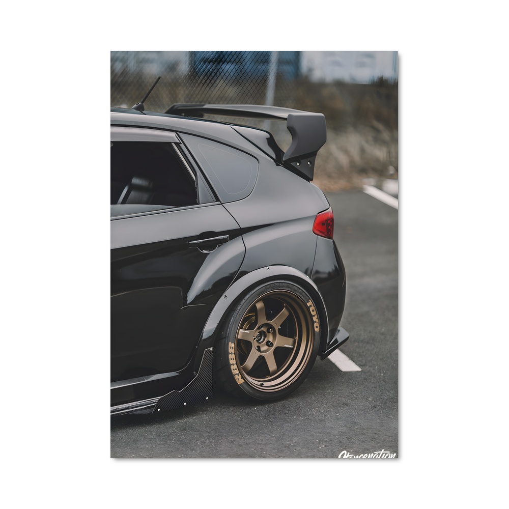 Poster superbe Wrx sti hatchback
